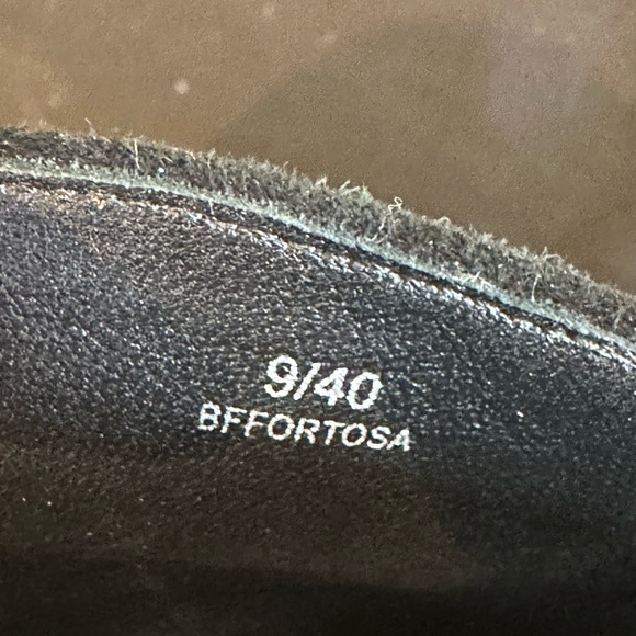 Brian Atwood Fortosa Silver Gold Metallic Caviar Animal Print High Heel Booties - Picture 7 of 8